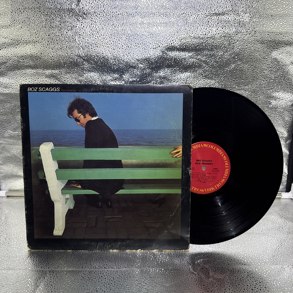 Boz Scaggs Silk Degrees Vinyl LP Record JC 33920 Columbia VG+ Lido Shuffle